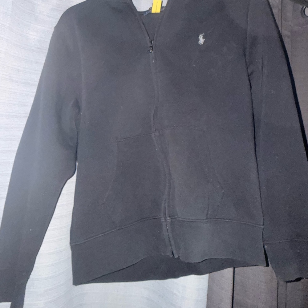 Polo by Ralph Lauren Dark Gray Zip-Up Hoodie